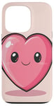 Coque pour iPhone 13 Pro Kawaii Coeur Cartoon Saint-Valentin