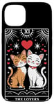 iPhone 13 Tarot Card Mystic Cats | The Lovers Valentines Day Couples Case