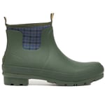 Joules Womens Foxton Neoprene Lined Ankle Wellington Boots - Green - Size UK 8