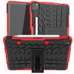 Apple iPad Pro 11 2020 (2nd Gen)    Heavy Duty Case    Red