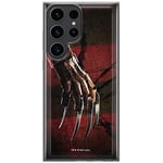 ERT GROUP mobile phone case for Samsung S23 ULTRA original and officially Licensed Horror pattern Nightmare on Elm Street 002 optimally adapted to the shape of the mobile phone, case made of TPU