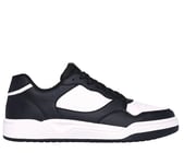 Skechers Men Trainer Shoes - Koopa - Volley Low Varsity in Black/White, 3-13