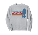 Star Trek Voyager Retro Rainbow Stripe Sweatshirt