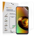 Set of 3 Mobile Cell Phone Screen Protectors for Motorola Moto G42