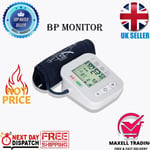 Digital Automatic Blood Pressure Monitor Upper Arm BP Machine Heart Rate Voice