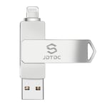 Clé Photo 128 Go certifiée MFi pour iPhone Stockage iPhone Clé USB Lightning Clé USB pour iPhone Stockage pour iPad Stockage Externe iPhone iPad Photo Stick iPhone Stockage USB Memory Stick iPhone