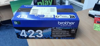 Original Brother TN-423BK High Cap Black Toner Cartridge (TN423BK) - CLEARANCE