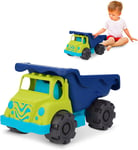 B. Toys Colossal Cruiser 50cm Large Sand Truck, Blue & Yellow Beach Toy