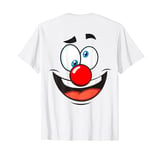 Retro Red Cute Big Nose Funny Day Kids 2024 Print On Back T-Shirt