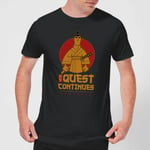 Samurai Jack My Quest Continues Men's T-Shirt - Black - XL