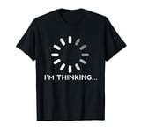 Gaming Computer Nerd Geek Thinking Gamer T-Shirt