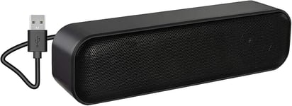 YYV Mini PC Soundbar Lautsprecher, Computer Lautsprecher USB Lautsprecher für PC