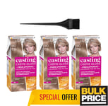 L'Oreal Casting Creme Gloss Hair Color All Colors 3-Pack