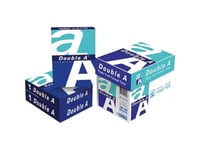 Double A Kopieringspapper Vit A4 80G Osläckt/Lose Kartong 2500 Ark - Vanligt Papper/Kopieringspapper - 80 G/M² ( 5226 080 10 00 3 )