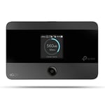 TP-Link 4G MiFi, Cat4 LTE WiFi Travel Mobile Hotspot, 150Mbps Internet Dongle, Low Cost for Global Compatibility, Up to 8 Hours, LED Display, Easy APP Management (M7350)