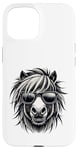 Coque pour iPhone 15 Shetland Pony s Funny Shetland avec attitude