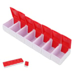 Pills Case Weekly Pills Organizer Keep The Pill Box Lid Tightly Closed For Work