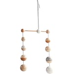 HABA- Móvil Puntitos Jolibulle raffiné PEFC-Bois Naturel-Mobile pour lit ou Table à Langer-Cadeau Naissance bébé-305984, 305984, Divers, Petit