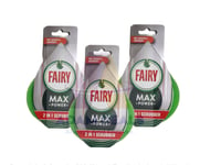 Fairy MAX POWER 2 IN 1 Scrubber Washing Up Non-Scratch Sponge 3PK NEW from ADDIS