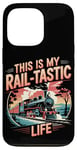 Coque pour iPhone 13 Pro Rail-Tastic Life Locomotive de train