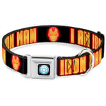 Buckle Down 9–38,1 cm Imd-Iron Man Arc Reactor Full Colour Collier de Chien