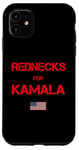 Coque pour iPhone 11 rednecks votant pour Kamala Harris