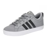 adidas VS Pace 2.0 Shoes Kids Basket, Grey/Core Black/Cloud White, 35.5 EU