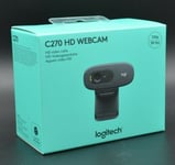 Logitech C270 Webcam HD 720p Home Bureau Video Conférence Zoom SkypeDisponible