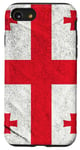 iPhone SE (2020) / 7 / 8 Georgia Flag Colours Georgian Gift for Georgians Case