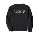 Europa Universalis IV logo white Strategy Game Sweatshirt