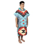 COR Surf Poncho de Surf et Bain Adulte | Serviette de Plage Peignoir pour Hommes et Femmes de (Tribal-Grande)