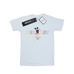 Disney Dam/Tjej Musse Pigg 1928 Boyfriend T-shirt i bomull