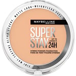 Maybelline New York - Fond de Teint-Poudre Hybride - Longue Tenue - Couvrance Mate Lumineuse - Vegan & Waterproof - Tous Types de Peaux - Superstay 24H - Teinte : 21 - Emballage Blister - 53 g