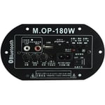 MOP  panneau d'amplificateur numérique haute puissance ac 220V 12V 24V, bluetooth, caisson basses, pour voiture et maison, TF USB RCA, Audio Nipseyteko