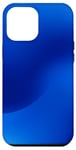 iPhone 12 Pro Max Minimal Blue Artwork Case