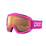 POC POCito Iris Casque de Ski Mixte Enfant, Fluorescent Pink, One Size