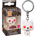 Porte-Clé Ghost / Game Of Thrones / Funko Pocket Pop - Flocked