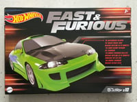 2022 Hot Wheels Fast and Furious 10 PACK EXCLUSIVE BOX SET SEALED Escort R32 R34