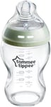 Tommee Tippee Natural Start Anti-Colic Glass Baby Bottle, 250Ml, 0+ Months, Slow