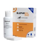 Blephasol Duo 100 ml Micellar Eyelid Cleansing Lotion with 100 Lint-Free Pads...