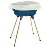 Pack plan à langer et baignoire - THERMOBABY - VASCO - Bleu Océan - 2 en 1