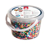 Rayher Kit Perles à repasser, 6000 perles+4 modèles+papier multicolore, 16030000