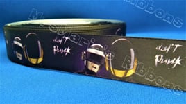 Daft Punk Electronic Duo Music Satin Cake/craft/hair Ribbon Mrsmario's