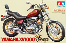 Tamiya 1/12 Yamaha Virago XV1000 Model Motorbike Kit - 14044