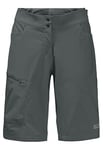 Jack Wolfskin Women's Tourer Shorts, Slate Green, 36 (EU)