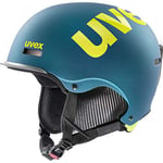 uvex Hlmt 50 - Casque de Ski pour Hommes et Femmes - Réglage de la Taille Individuel - Ventilation Optimisée - deep Emerald Matt - 52-55 cm