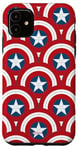 Coque pour iPhone 11 Marvel Captain America 4: Brave New World Shield Pattern