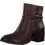 MARCO TOZZI Femme 2-25325-41 392 Bottines à Talons, Cognac Comb, 41 EU