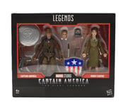 Marvel Legends First Avenger Captain America & Peggy Carter Action Figure 2-Pack