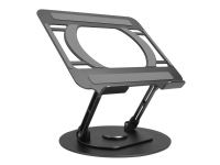 Vision VLM-TL - Ställ för bärbar dator - roterande bord - grå kanonmetall